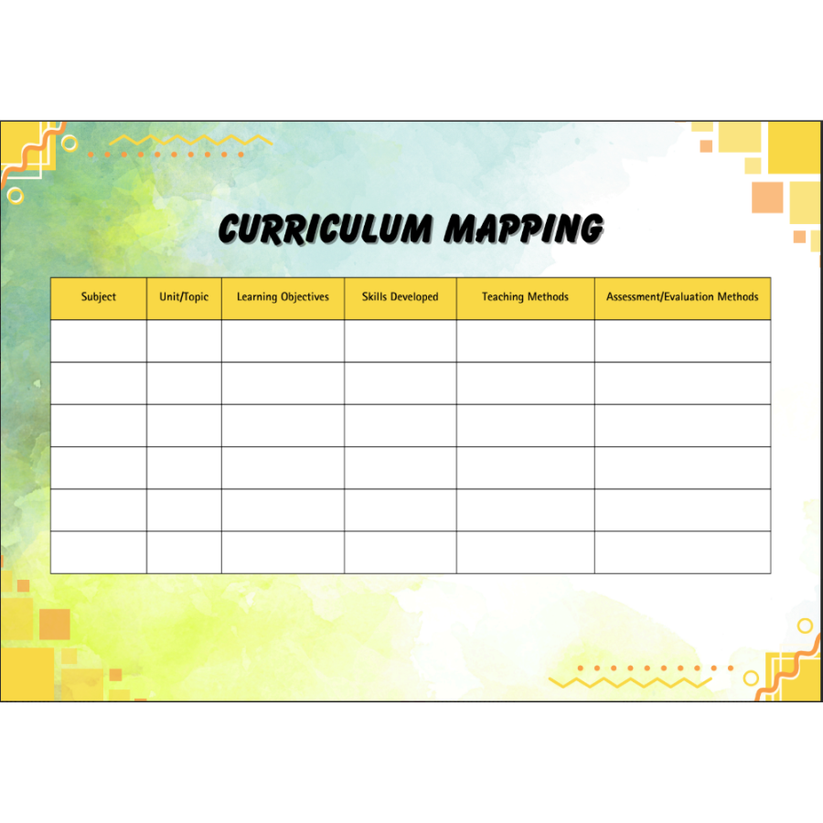 Curriculum Mapping