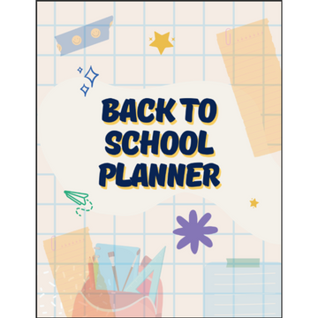 Back to School Planner