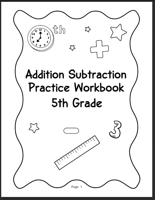 Worksheet Addition and Subtraction