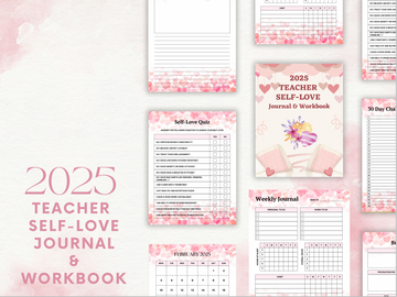 The Heart of Teaching: Self-Love Journal for Educators