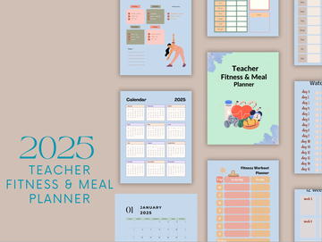 Fuel & Flow: The Teacher's Wellness Journal