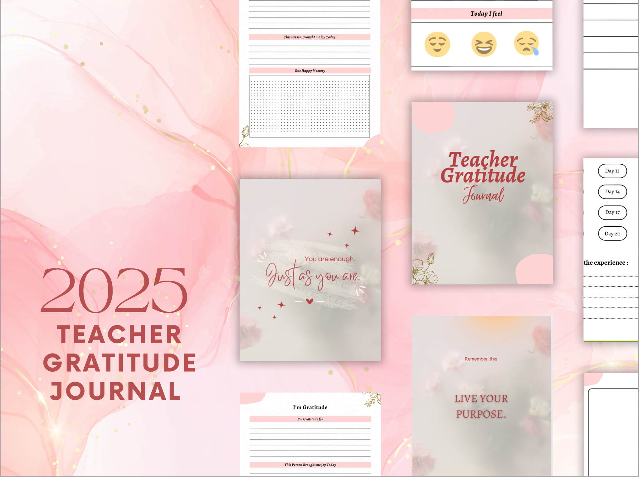 "Grateful Heart: A Teacher's Journal for Inner Peace"