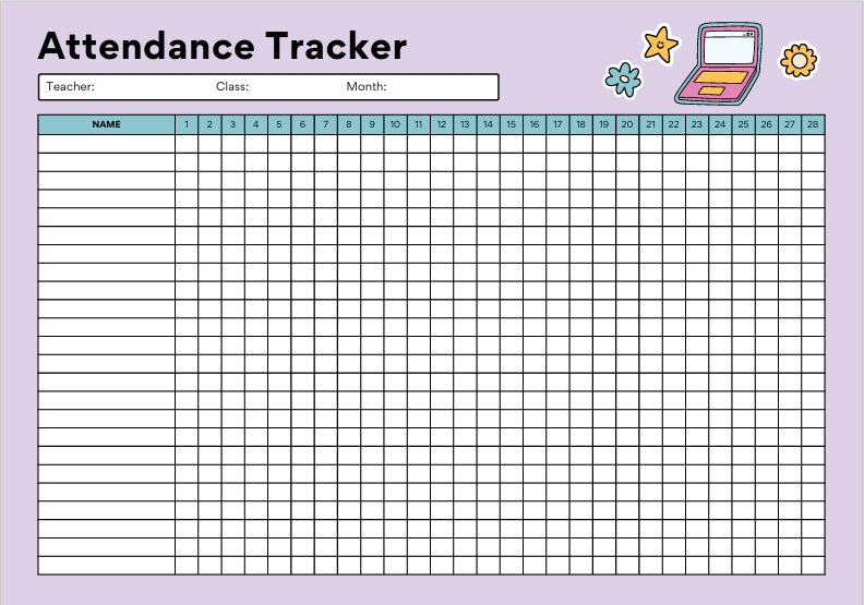 Attendance Trackers