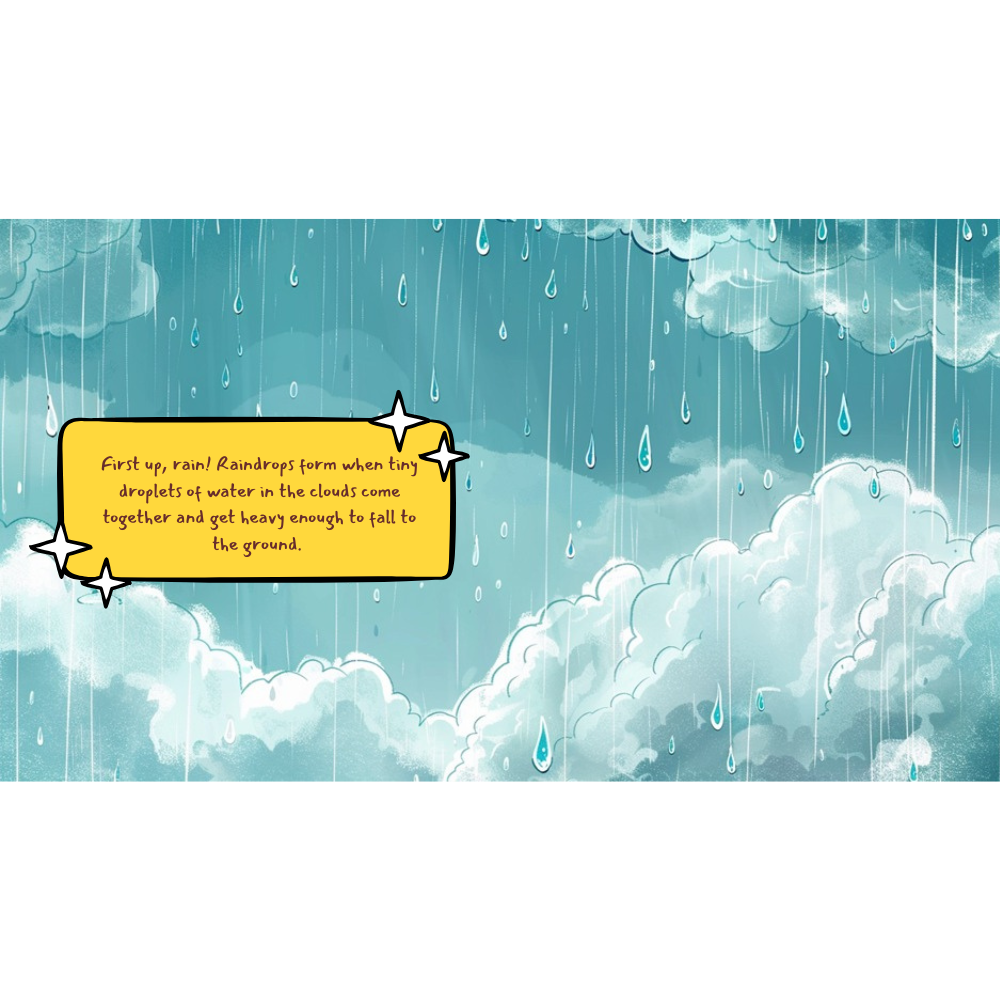 Weather Wonders Exploring the Science or Rain, Snow and Thunderstorms!