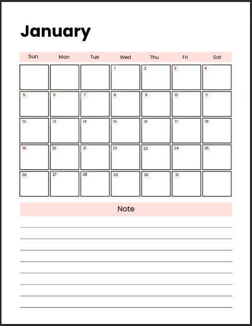 Back to School Planner