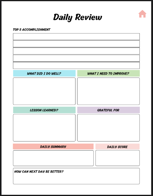 Back to School Planner