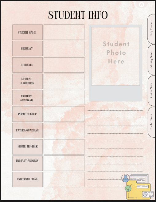 Teacher Planner