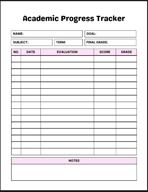 Nursing School Planner