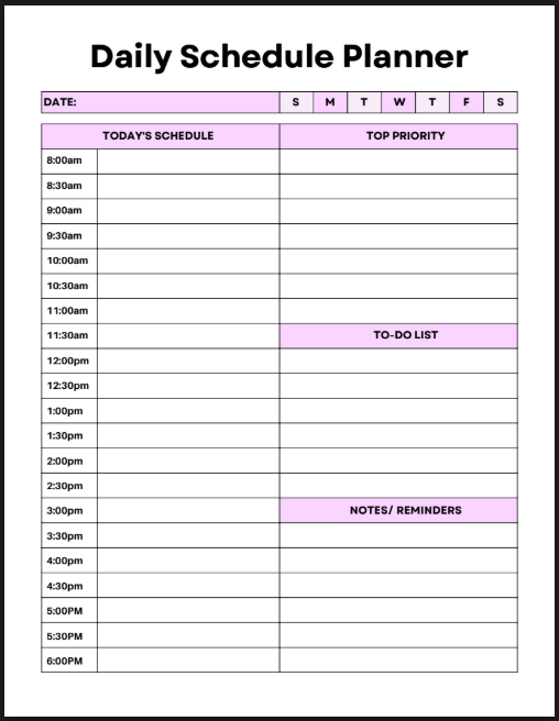 Nursing School Planner