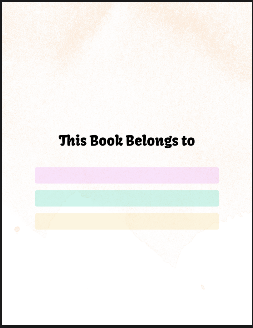 2025 Student Planner