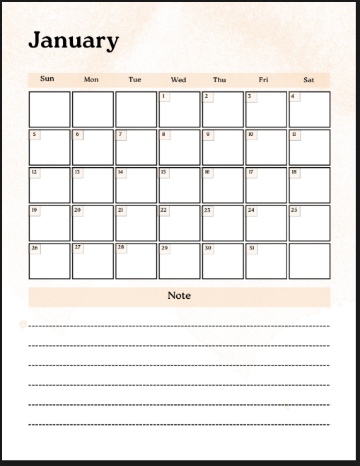 2025 Student Planner