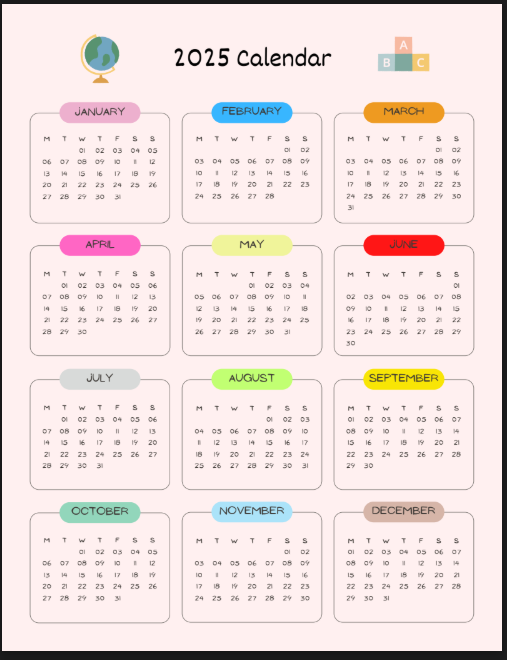 2025 Student Planner