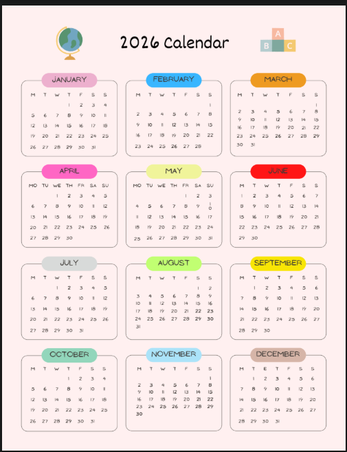 2025 Student Planner