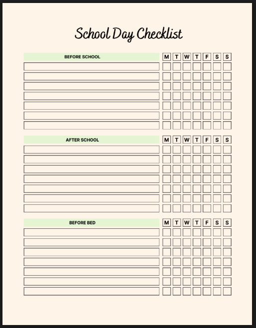 2025 Student Planner