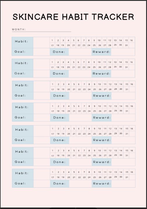 Teacher Self Care Planner