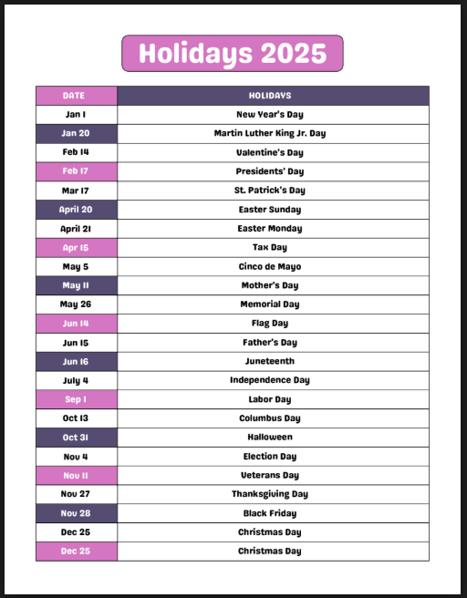 2025 Gratitude Journal for Students