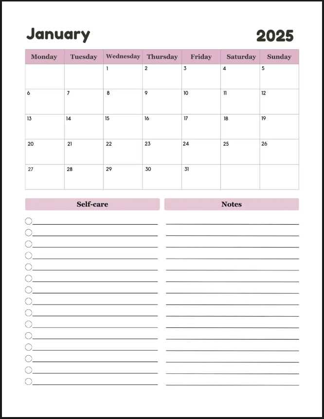 2025 Gratitude Journal for Students