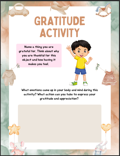 2025 Gratitude Journal for Students