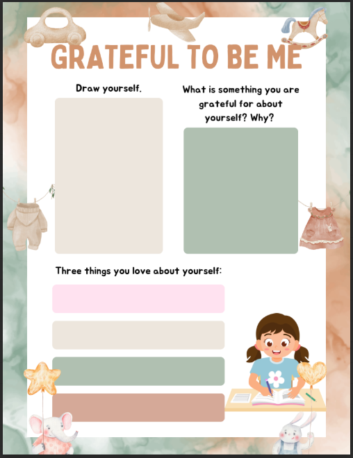 2025 Gratitude Journal for Students