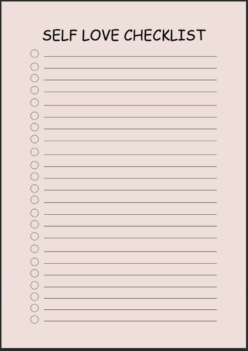 Teacher Self-Love Planner