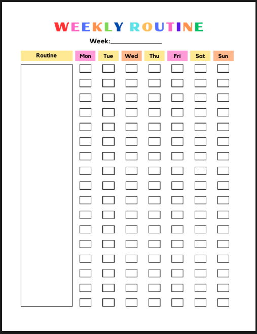 2025 ADHD Planner for Kids