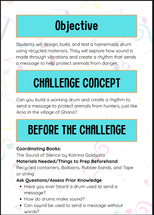 Stream Challenge Task The Magic of Drums