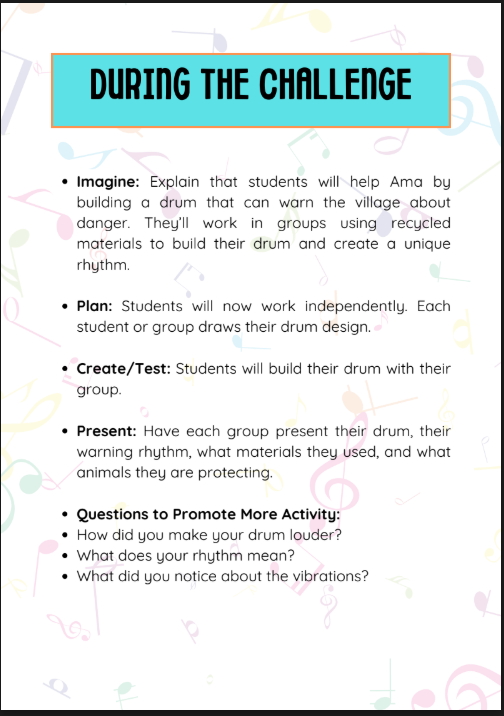 Stream Challenge Task The Magic of Drums