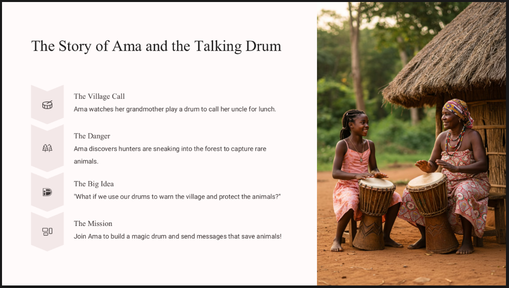 Stream Challenge Task The Magic of Drums