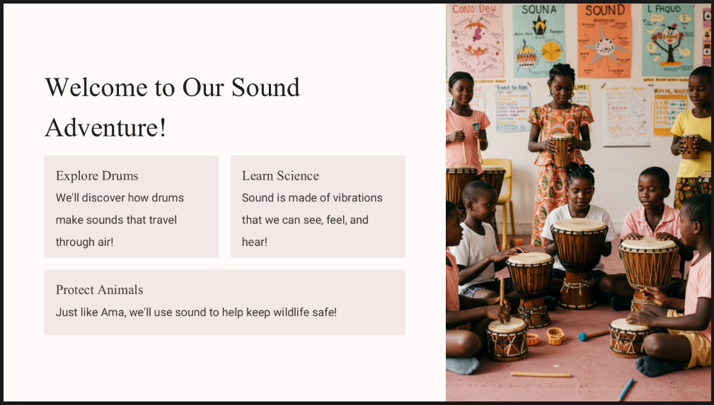 Stream Challenge Task The Magic of Drums