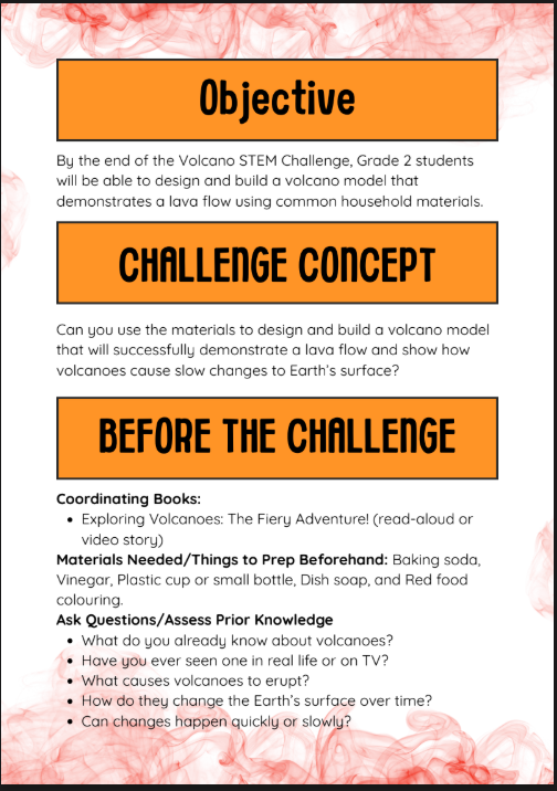 Stream Challenge Task Volcano