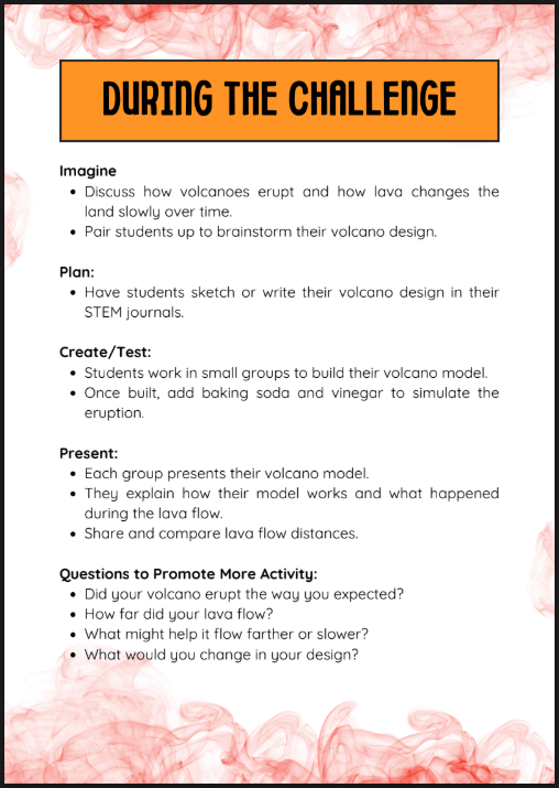 Stream Challenge Task Volcano