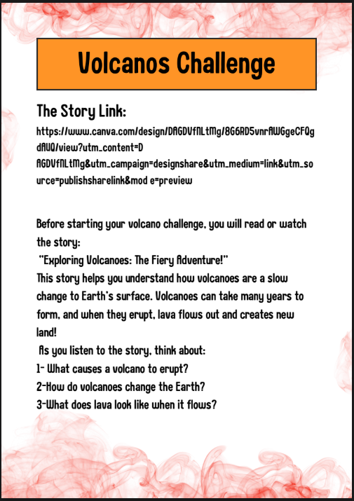 Stream Challenge Task Volcano