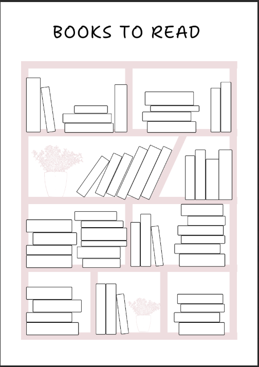 Students Reading Planner