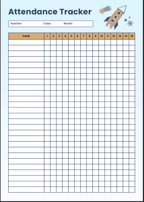 Attendance Trackers